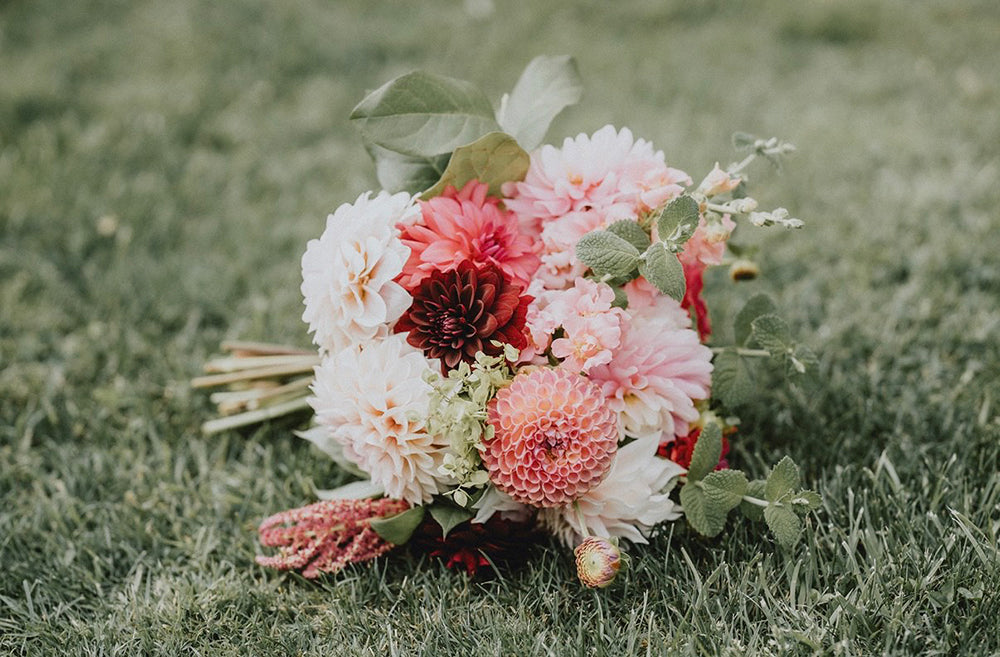 Wedding Bouquet Fitting