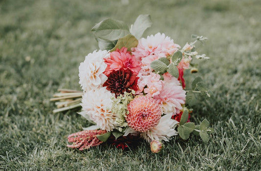Wedding Bouquet Fitting